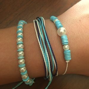 Ocean style adjustable bracelets